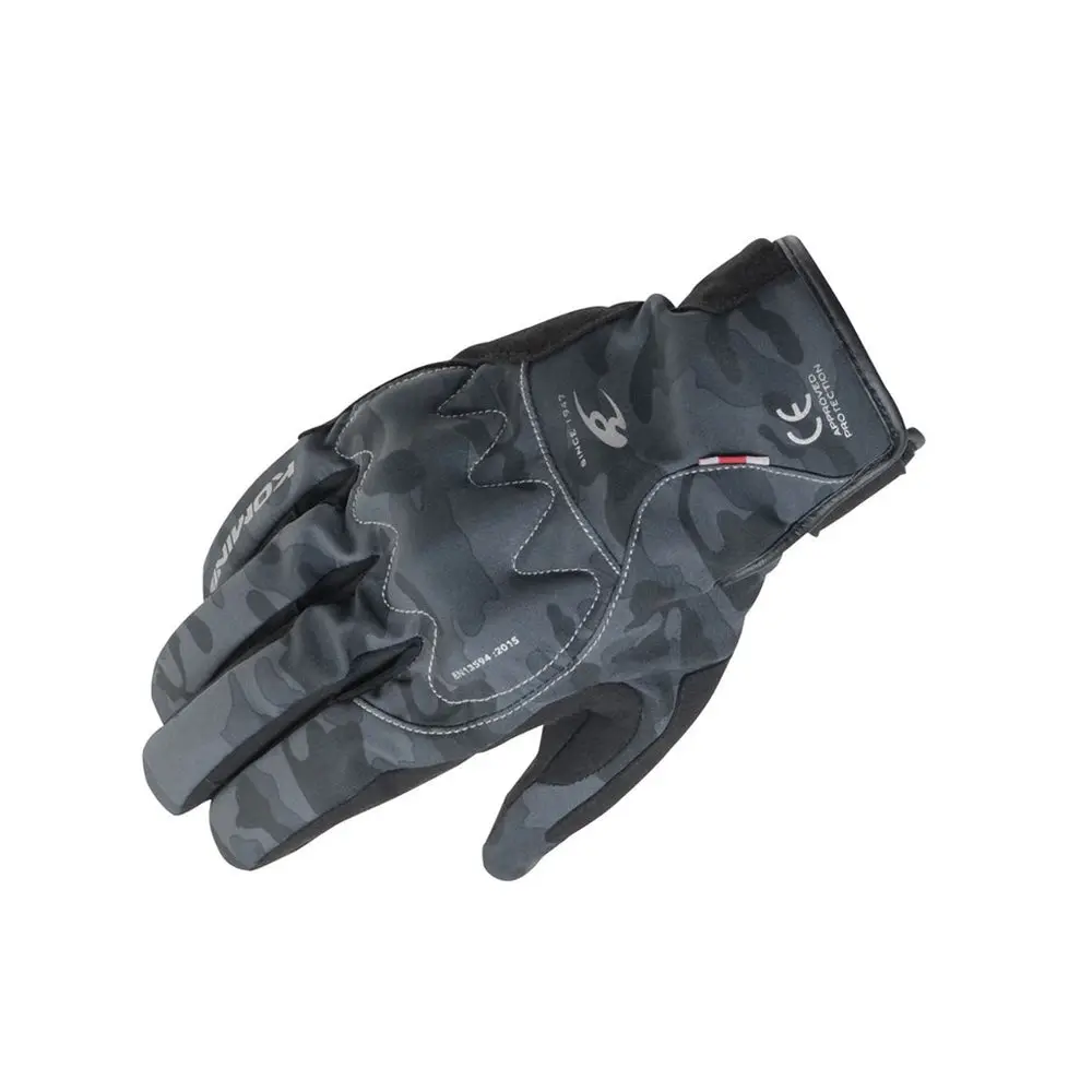 Komine Gk-829 Air Gel Protect  Short W-Gloves 1