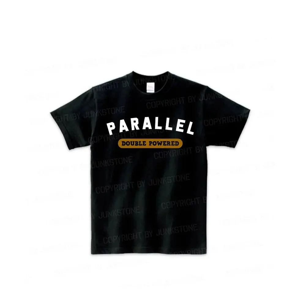 Junkstone Parallel Tee Black 1