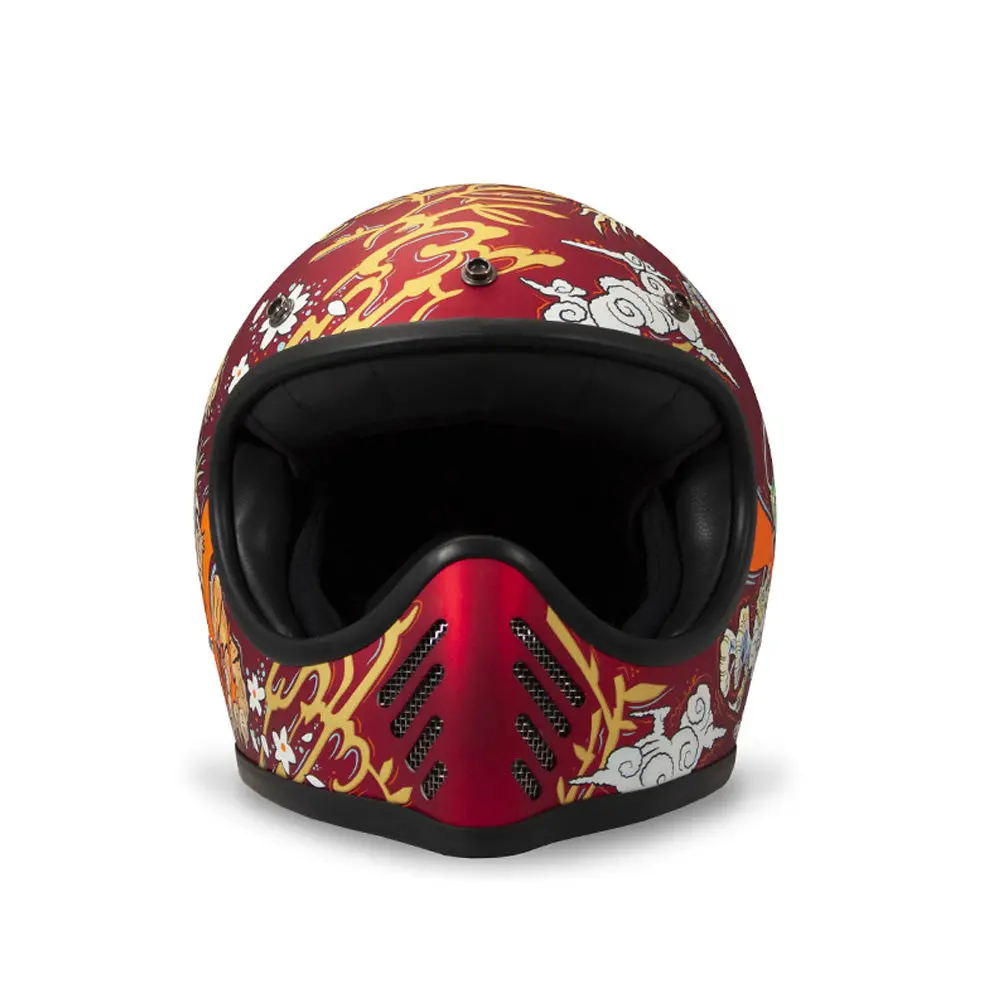 Dmd Full Face Helmet Seventyfive - Sauvage [Red] 1