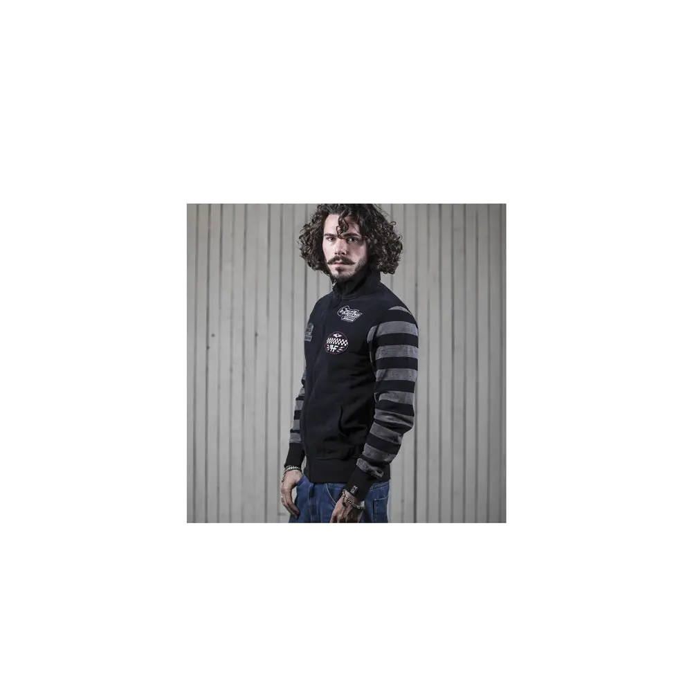 Holyfreedom Leather 2021 Sweatshirt Black Grey 2