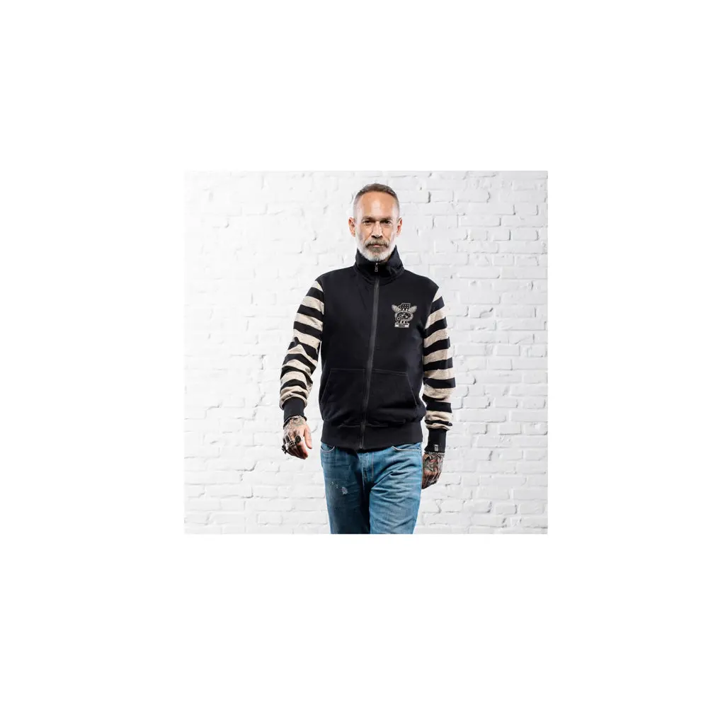 Holyfreedom Papillon 2021 Sweatshirt Black White 1