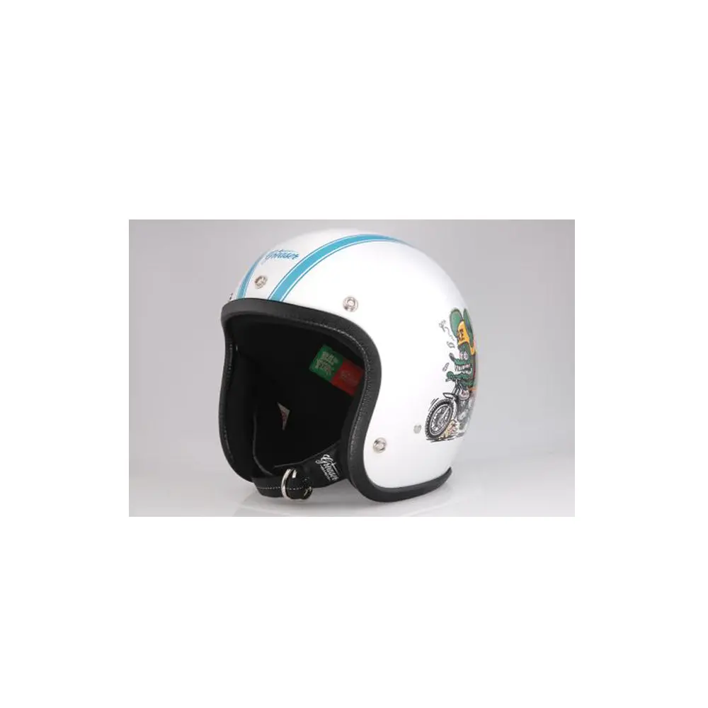 Din Market Greaser Rat Fink 2021 Open Face Helmet 1