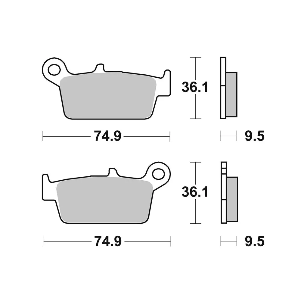 Sbs Brake Pads 604Rsi 2