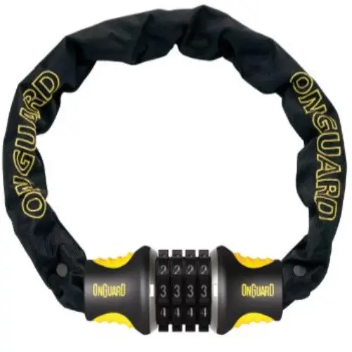 Mastiff Chain Lock Combo - 75Cm X 6Mm - Onguard 1