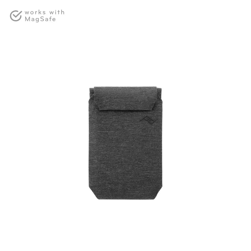 Peakdesign Mobile Wallet Stand Charcoal 磁性手機卡片包 1