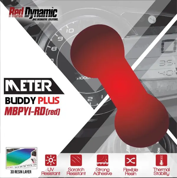 Red Dynamic Meter Buddy Plus For Xmax [Mbpy1] 3