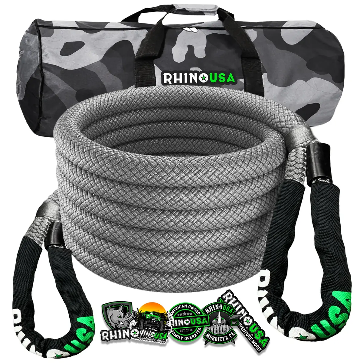 Rhino Usa Kinetic Energy Recovery Rope (7/8" X 20') 1