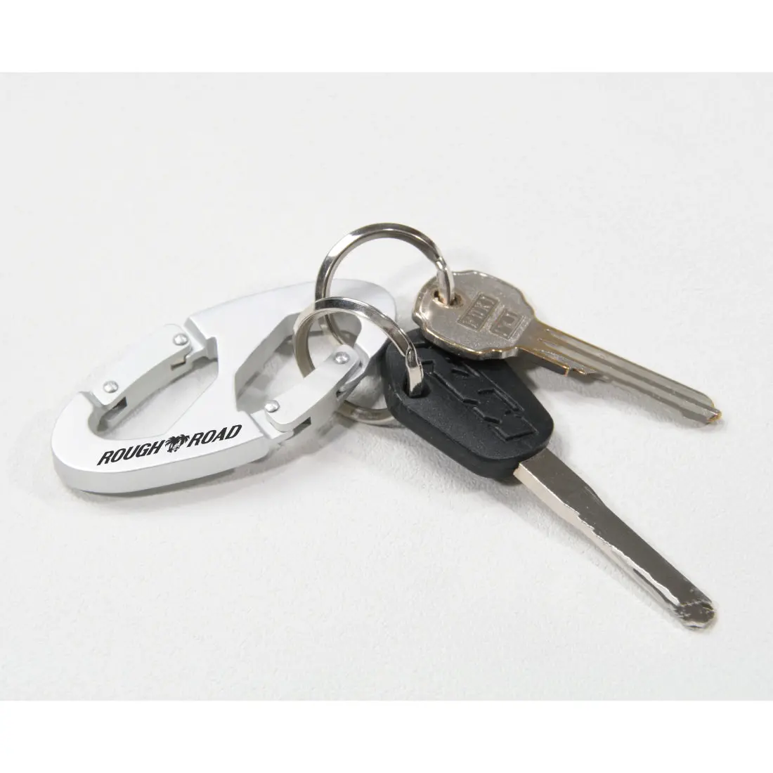 Rough And Road Oval Carabiner Key Ring [Rr9969] 1