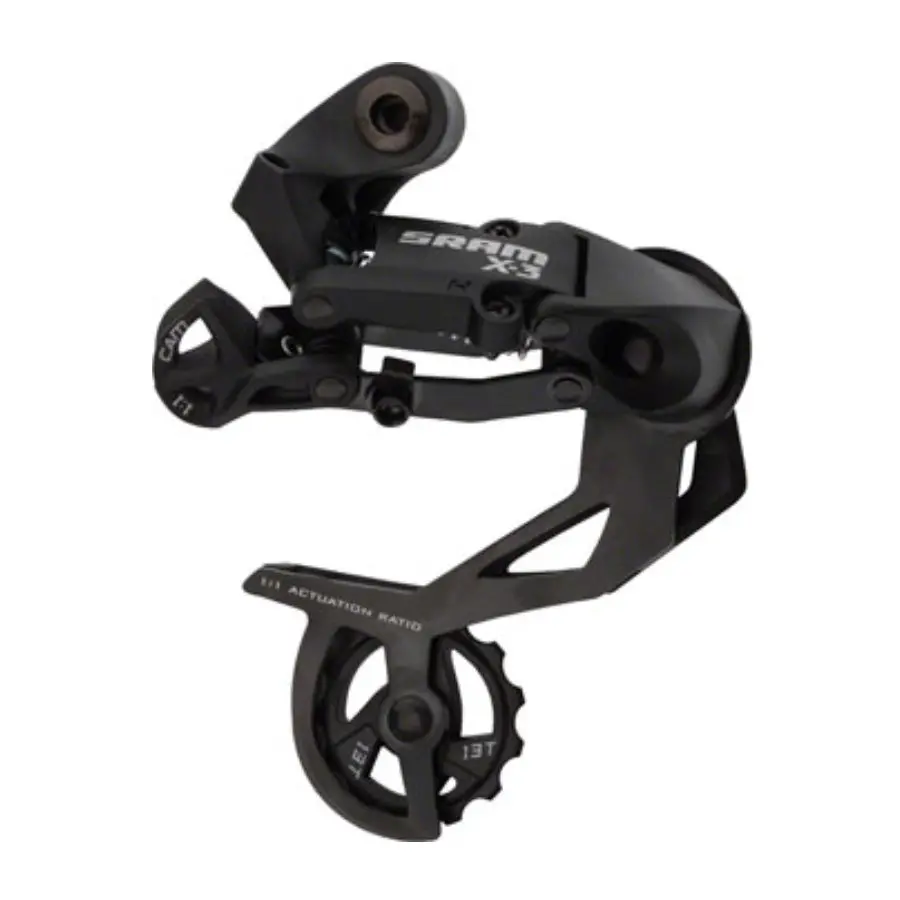 Sram X3 Rear Derailleur - 7,8,9 Speed, Long Cage, Black 1