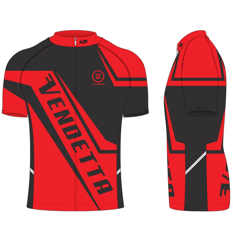 Vendetta V20c Recumbent Bicycle Racing Jersey 1