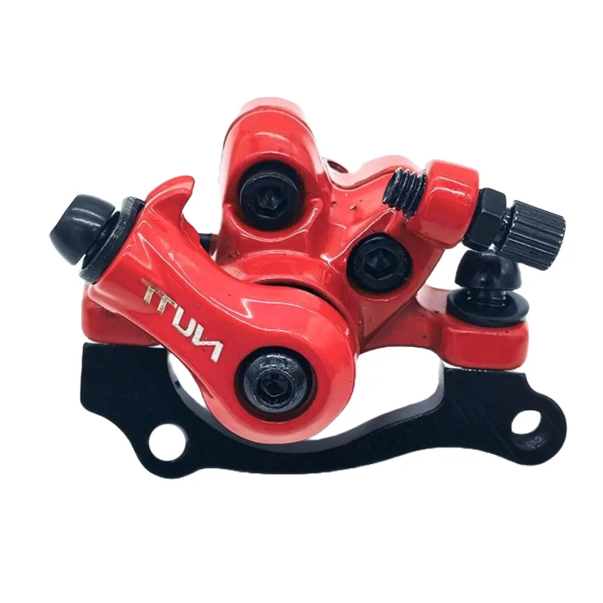 Bremssattel Mechanisch Rechts Rot Für Universal E-Scooter Originalteil 1
