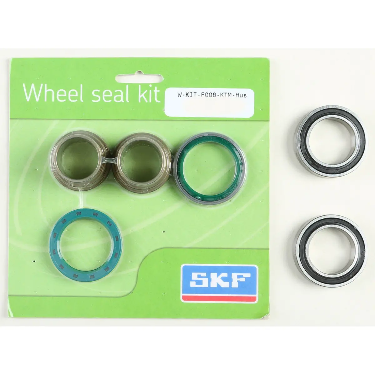 Skf Wheel Seal Kit W/ Wheel Bearings - Front - 2003-2015 Ktm/Husqvarna/Husaberg - Wsb-Kit-F008-Ktm-Hus 1