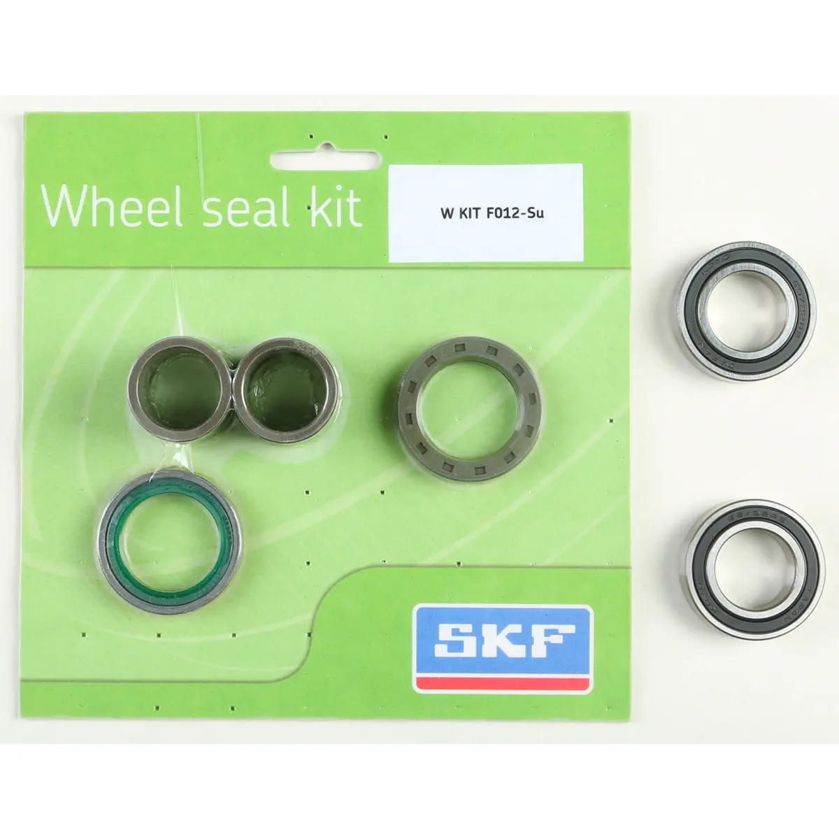 Skf Wheel Seal Kit W/ Wheel Bearings - Front - 2019-2023 Kawasaki Kx450, 2005-2022 Suzuki Rmz - Wsb-Kit-F012-Su 1