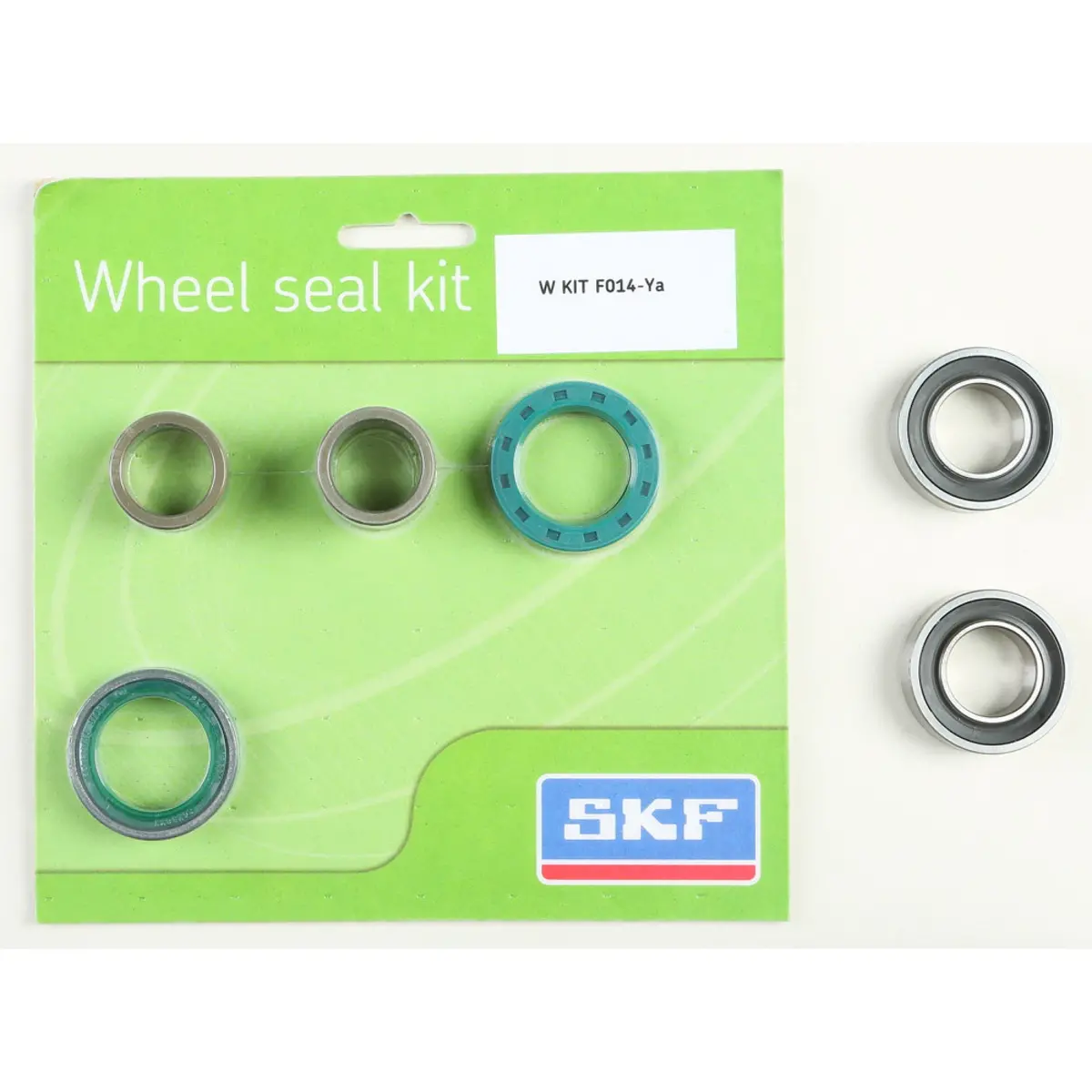 Skf Wheel Seal Kit W/ Wheel Bearings - Front - Yamaha Yz/Yzf 125-450 - Wsb-Kit-F014-Ya 1