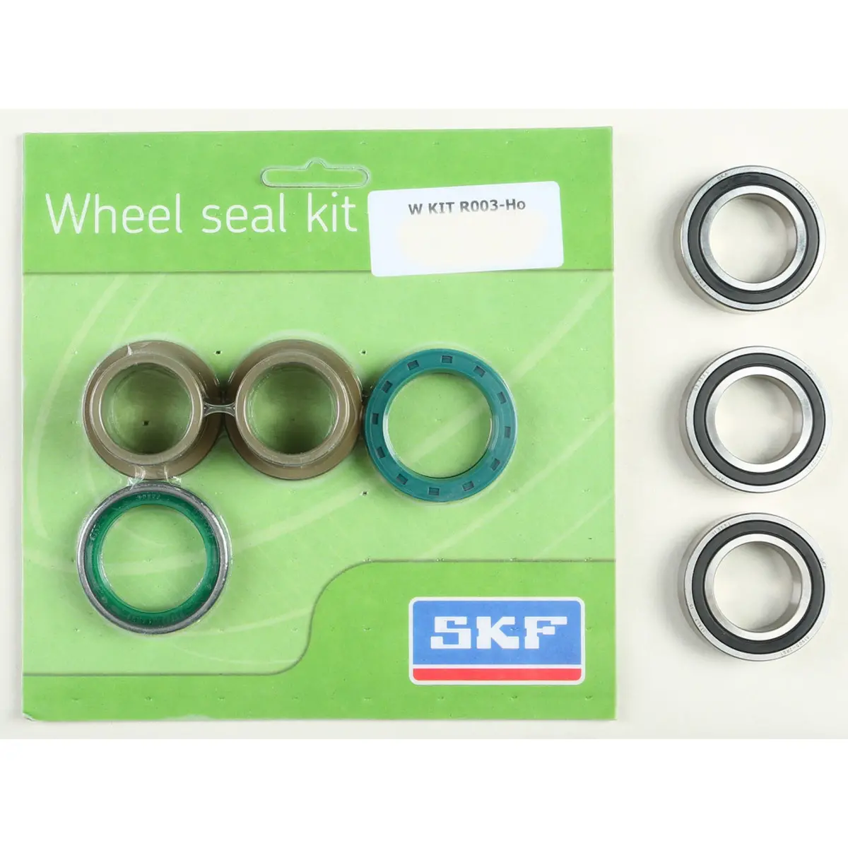 Skf Wheel Seal Kit W/ Wheel Bearings - Rear - 2000-2023 Honda Cr/Crf 125-450 - Wsb-Kit-R003-Ho 1