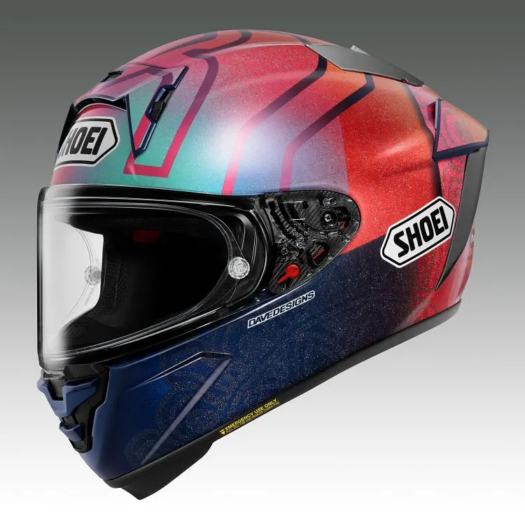 Shoei X-15 Marquez Holi Full Face Helmet  [Estimated Arrival In May 2025] 1