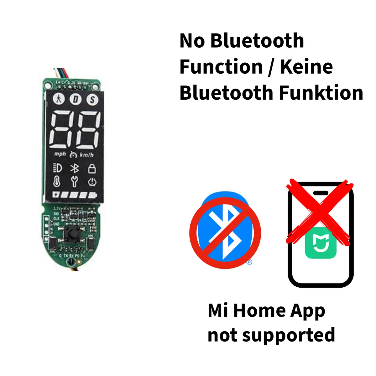Aftermarket Dashboard Für Xiaomi 4 E-Scooter Globale Version 2