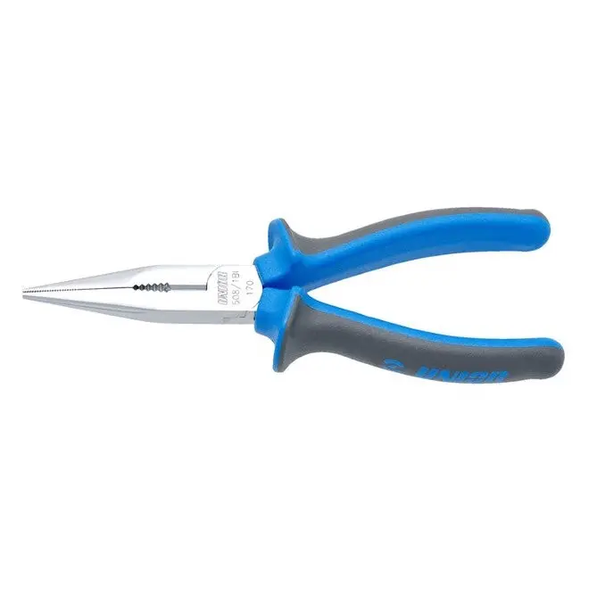 Unior Long Nose Pliers With Side Cutters And Pipe Grip Straight 170Mm 1