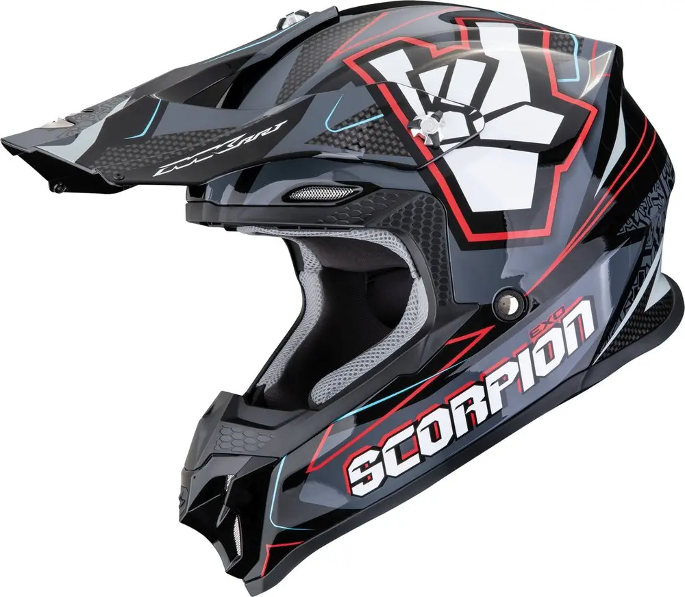 Scorpion Vx-16 Evo Air Rok Ii Off Road Helmet 1