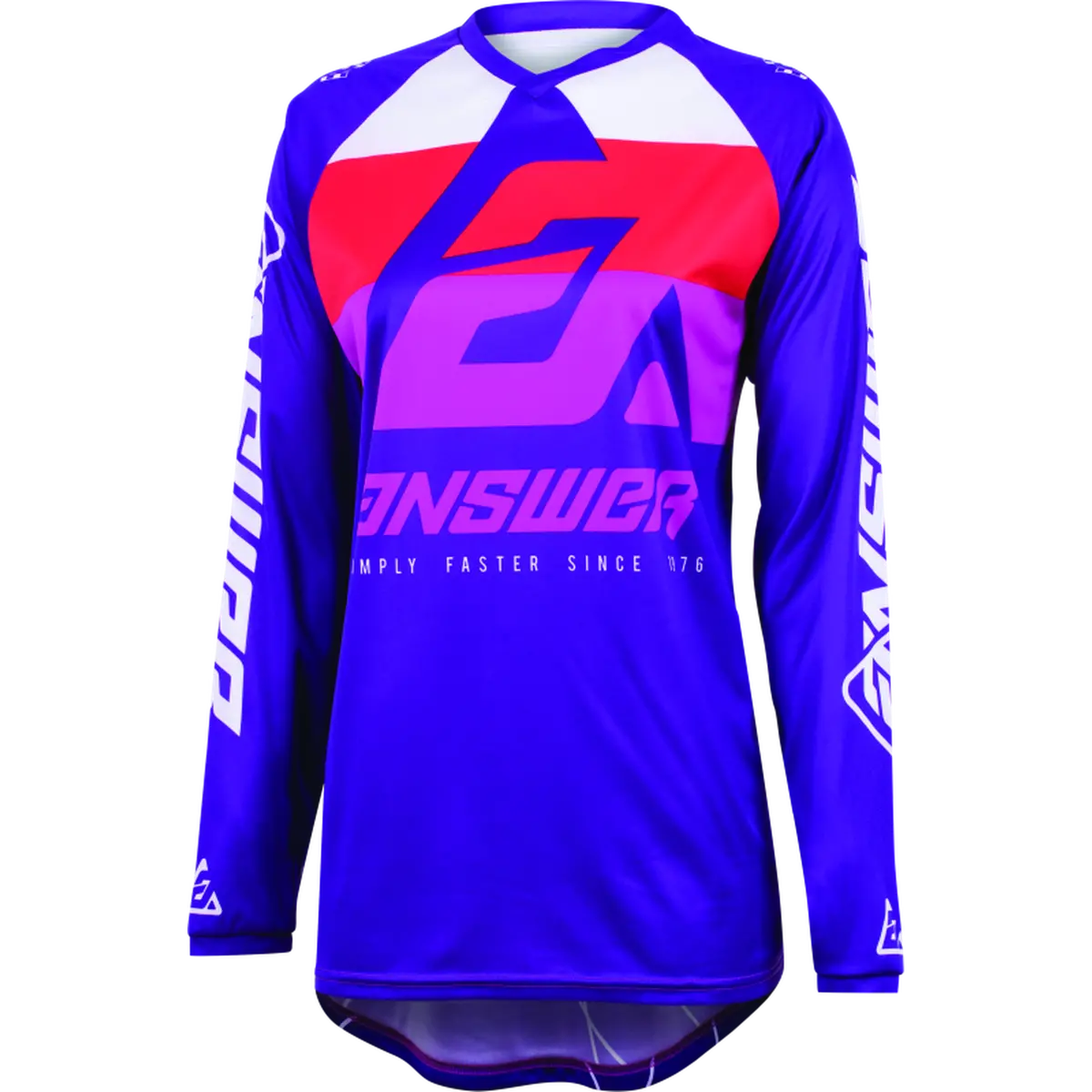 Answer Racing Syncron Cc Women's Purple/White/Red Gear Combo 2