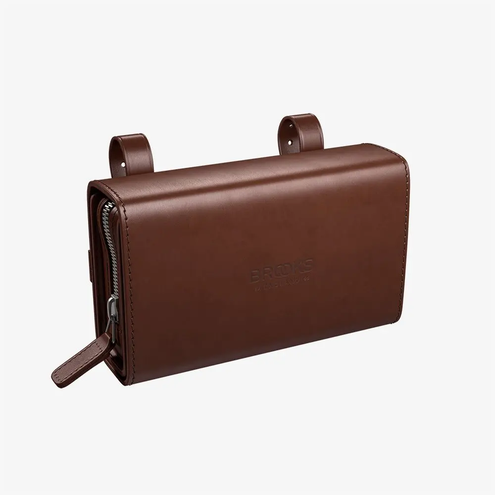 D-Shaped Saddle Bag Brown 1