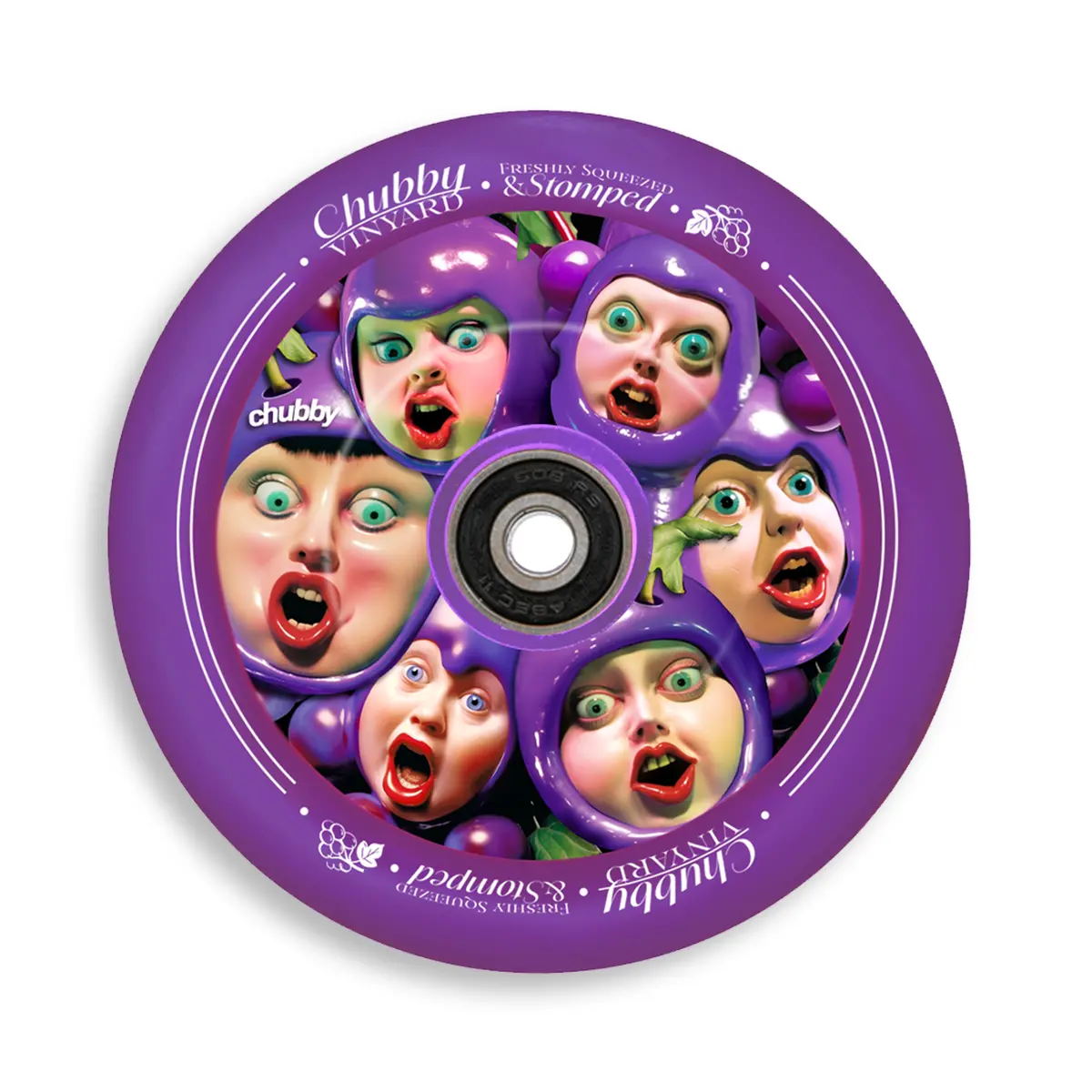 Chubby 110Mm Grape Juice Wheel 1