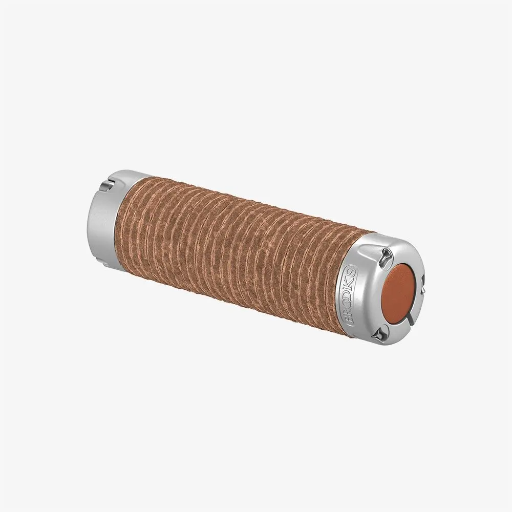 Plump Leather Handle Bar Grips 1
