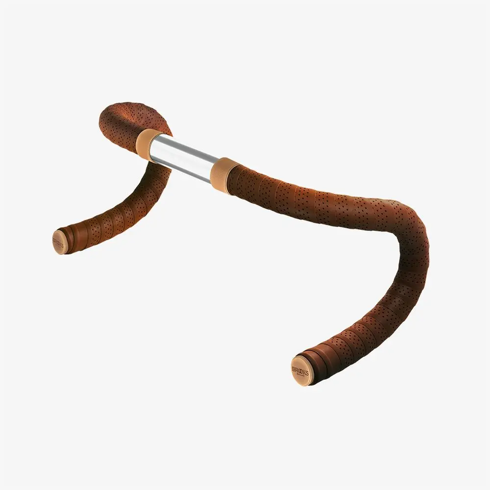 Leather Bar Tape Brown 1