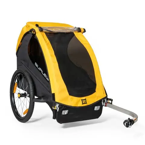 Burley Trailer Nomad Luggage Black/Yellow 5