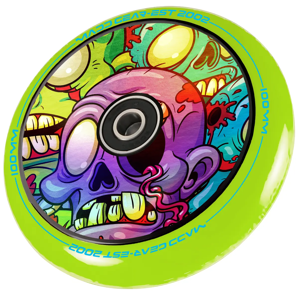 Madd Gear 100Mm Zombie Wheel Green 1