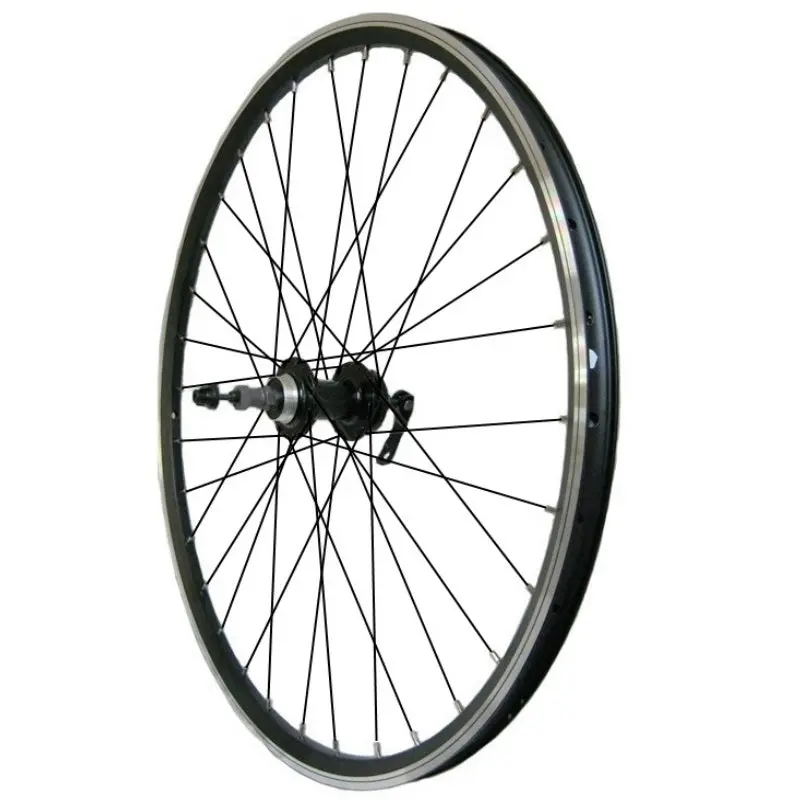 Rear Qr 27.5" Disc Brake Double Wall Alloy Screw-On Wheel Black 1