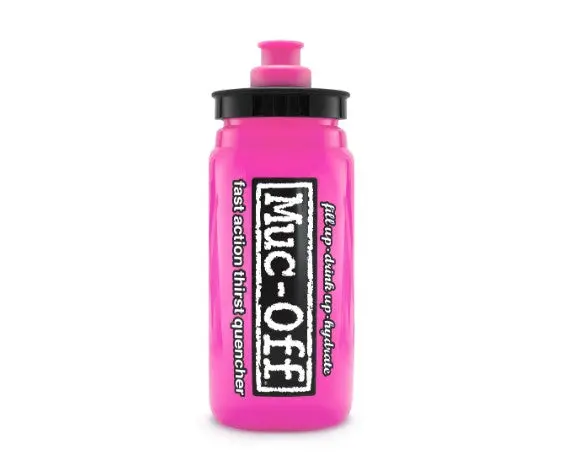 Muc-Off - Pink Custom Fly Water Bottle 550Ml 1