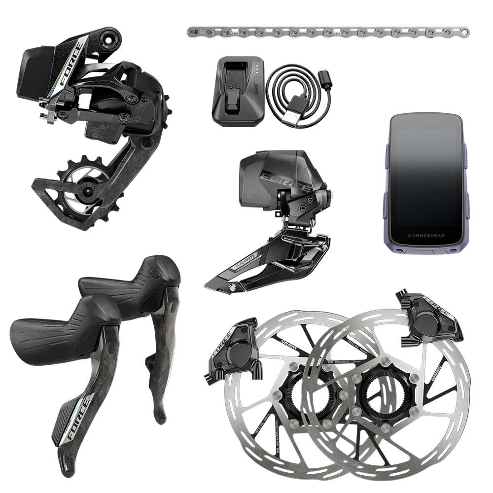 Sram Force Axs E1 2X Groupset With Hammerhead Karoo 1