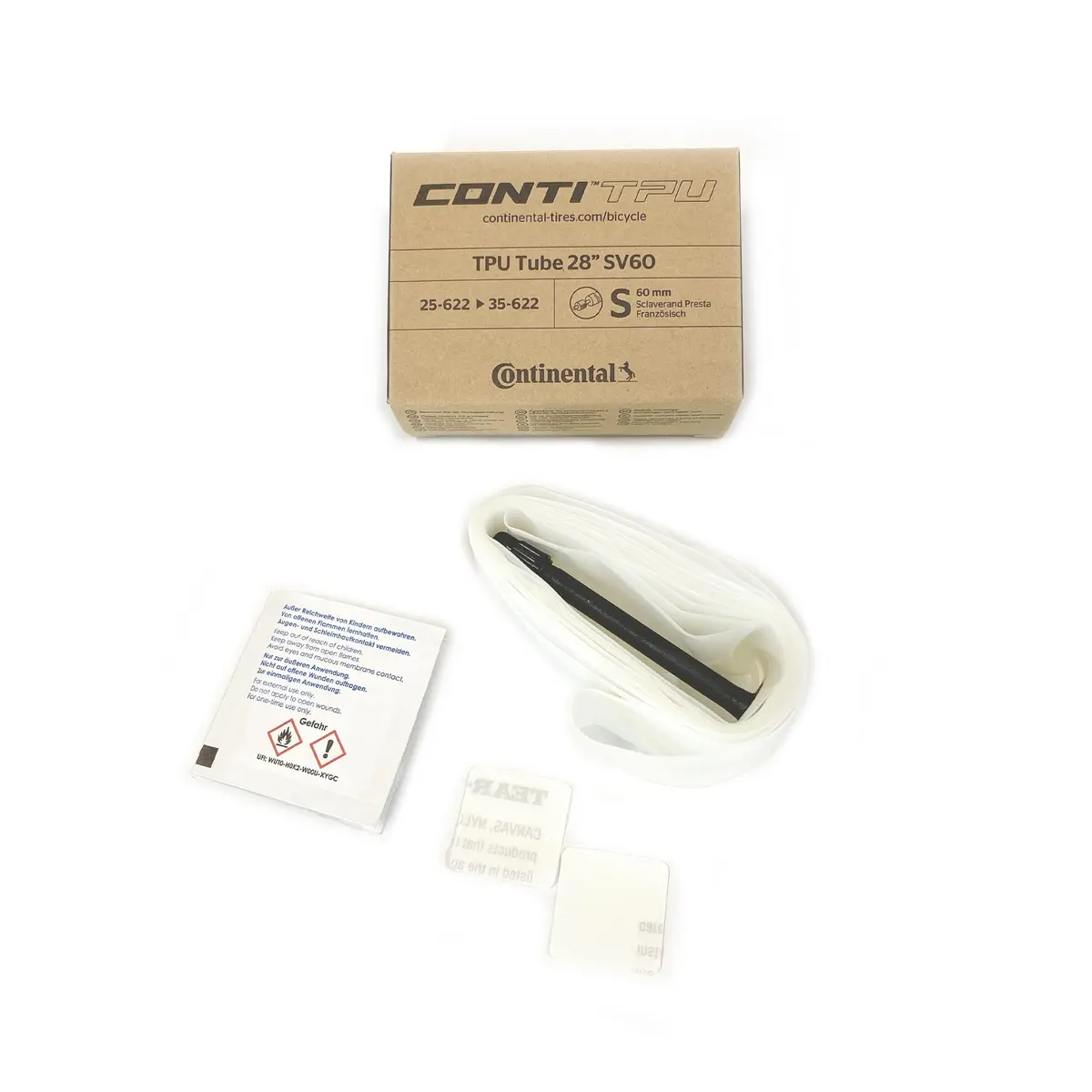 Continental Tpu Tube 700 X 25-35Mm 60Mm 2