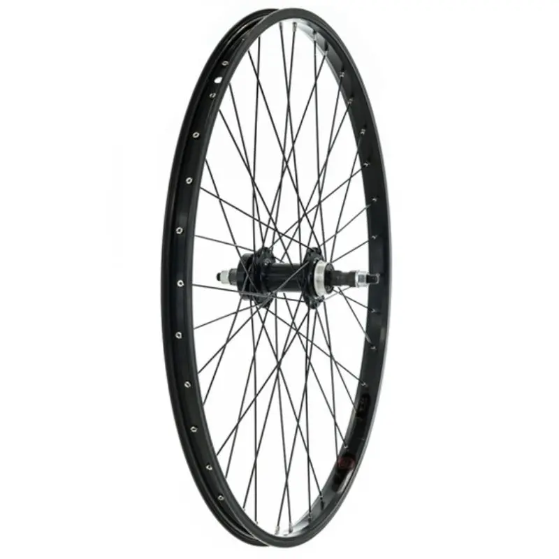 Rear 26" Alloy/Steel Screw-On Wheel Black 1
