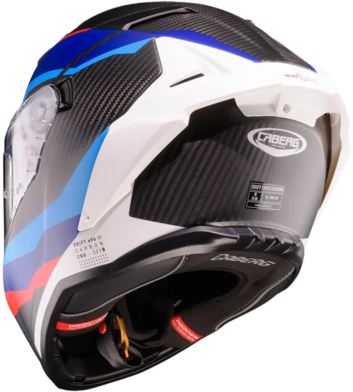 Caberg Drift Evo Ii Carbon Msport Full Face Helmet 3