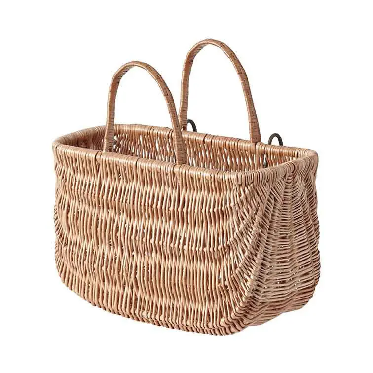 Basil - Swing Rattan Hanging Basket 2