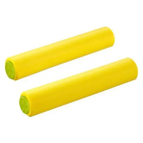 Supacaz Silicone Grips Neon Yellow 1