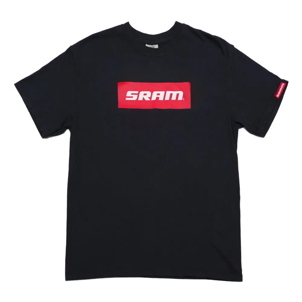 Sram Red & White Box Logo T-Shirt 1