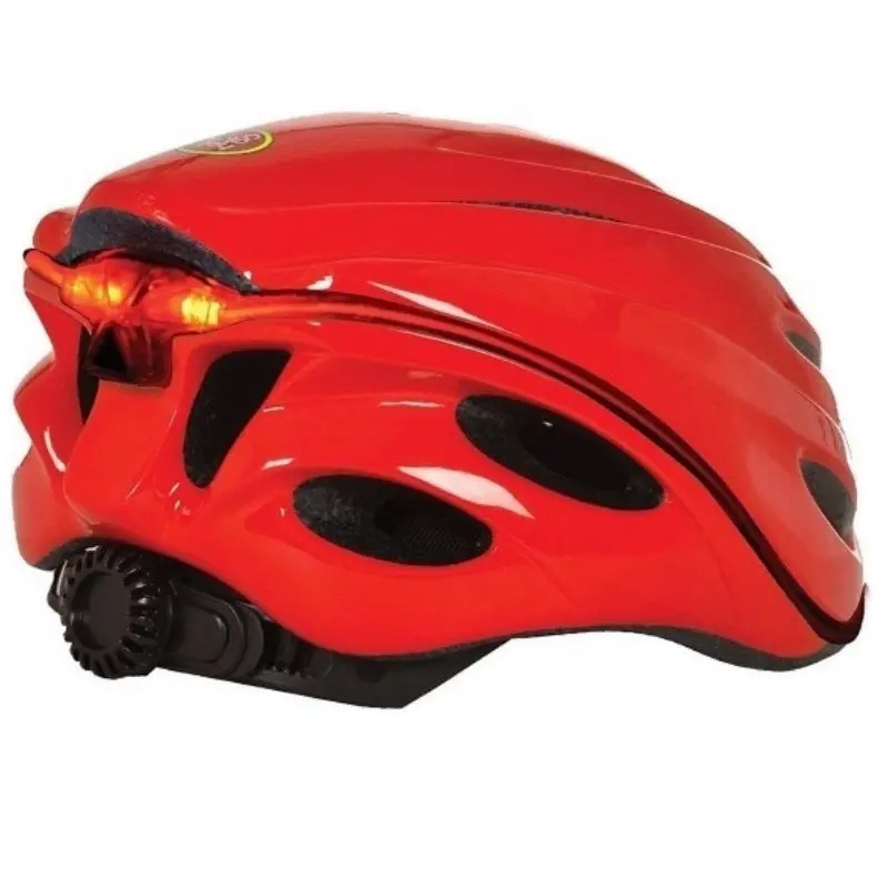 Oxford Metro-Glo Helmet Red 1