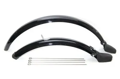 Tern Fenders 20" Sks Chromoplastic W/ Stainless Ha 1