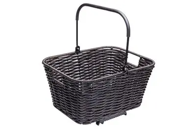 Tern Basket Market Brown Wicker-Look 23L W/Klickfi 1