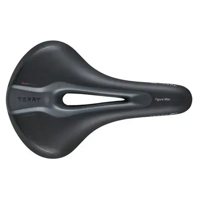 Terry Saddle Figura Max Womens Black Fitness 1