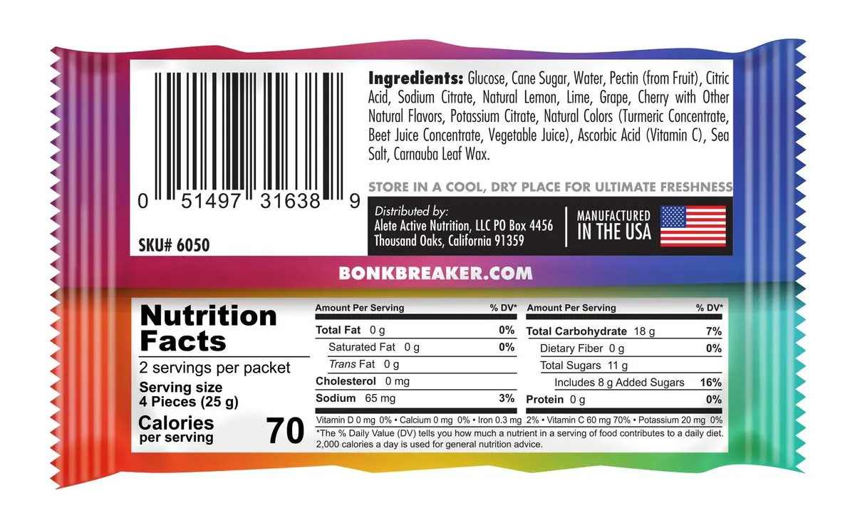 Bonk Breaker Energy Chews 1