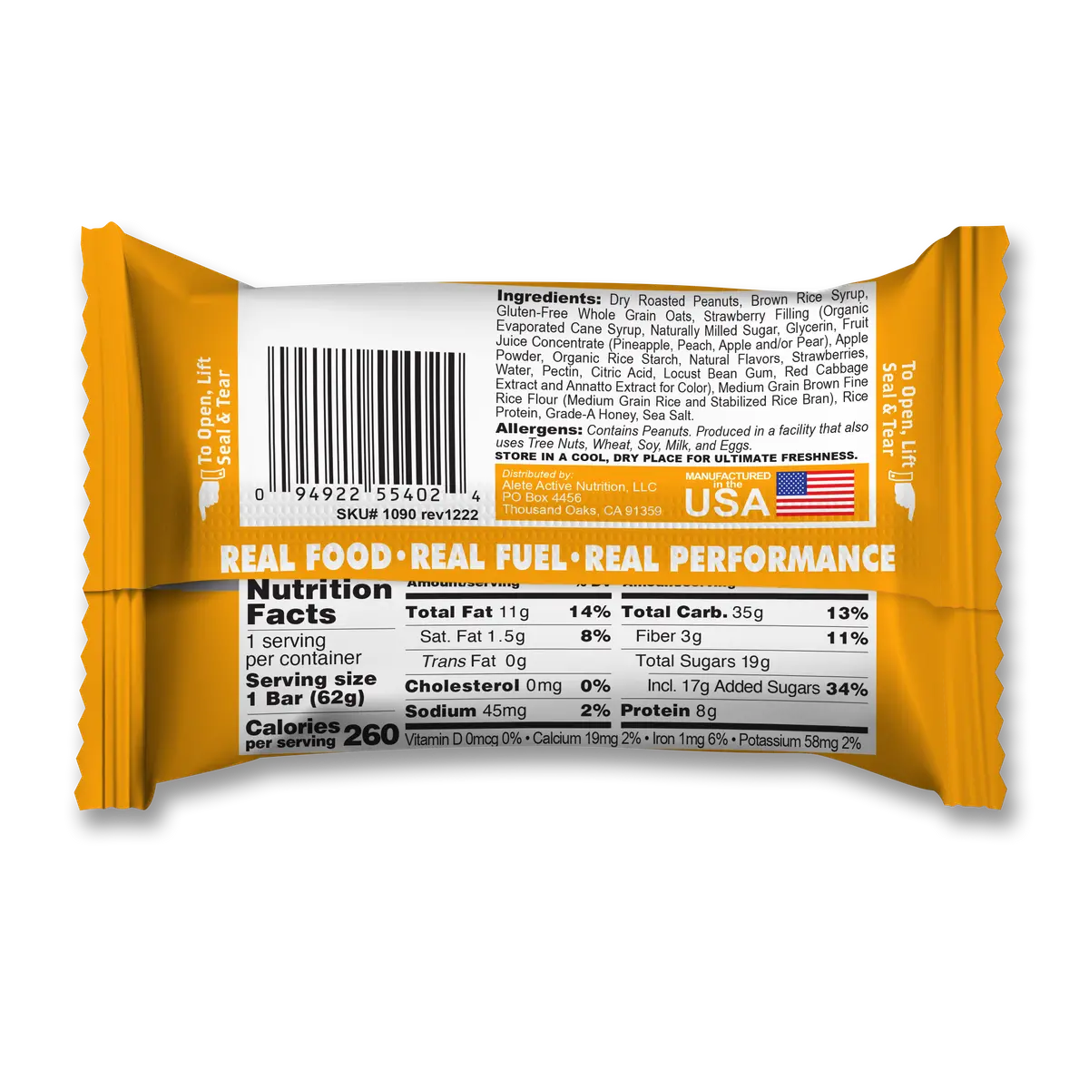 Bonk Breaker Peanut Butter & Jelly Energy Bars 1