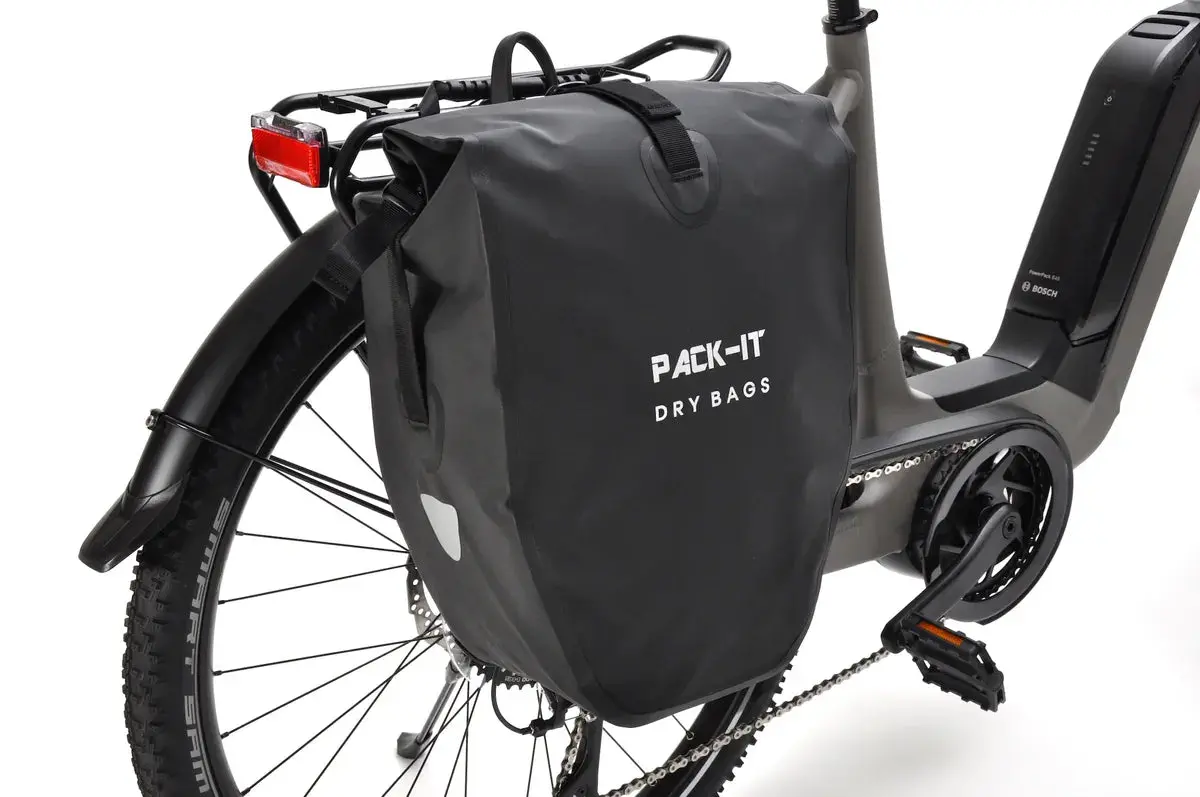 Pack-It Drybag Pannier Black 1