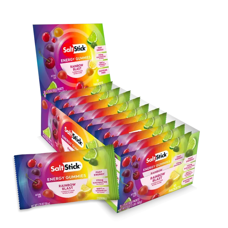 Saltstick Rainbow Blast Energy Gummies 1