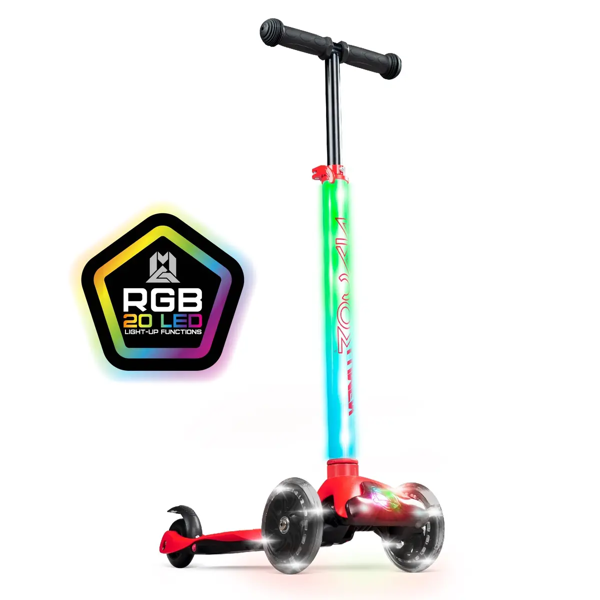 Zycom Zipper Lumen Scooter Red / Black 1