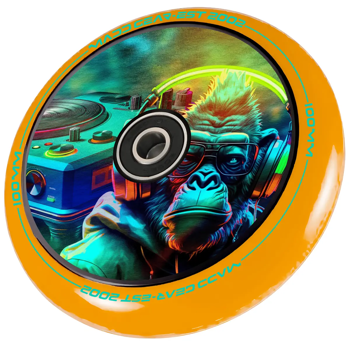 Madd Gear 100Mm Gorilla Wheel Orange 1