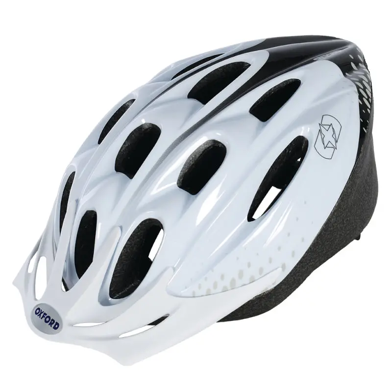 Oxford F-15 Helmet White/Black 1